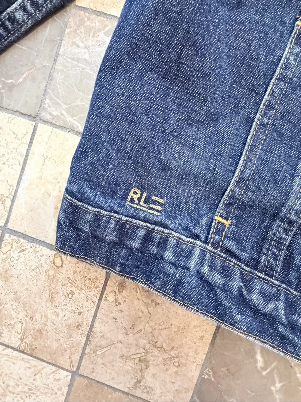 Polo by Ralph Lauren Dark Blue Denim Jacket - Picture 6 of 12